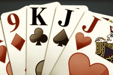 Poker kaartspel